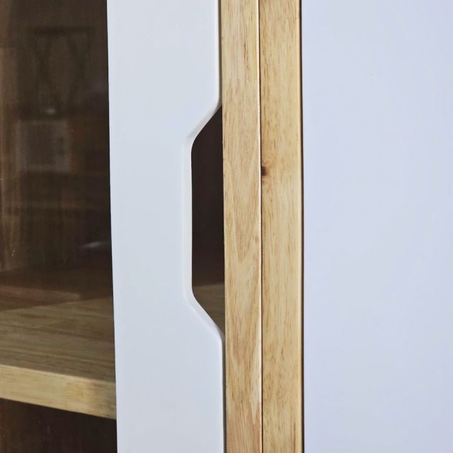 Hệ tủ quần áo gỗ cao su TQA68068