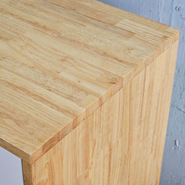 Tủ để đồ 80x42x100cm gỗ cao su TQA68067