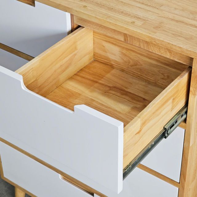Tủ để đồ 80x42x100cm gỗ cao su TQA68067