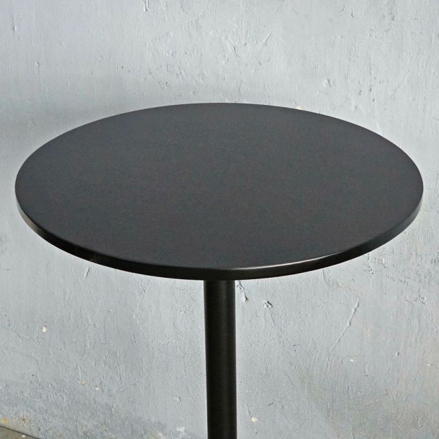 Bàn bar tròn 60cm gỗ plywood vân giả đá BB041