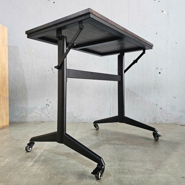 Bàn đào tạo di động 80x60cm gỗ cao su SPD68233