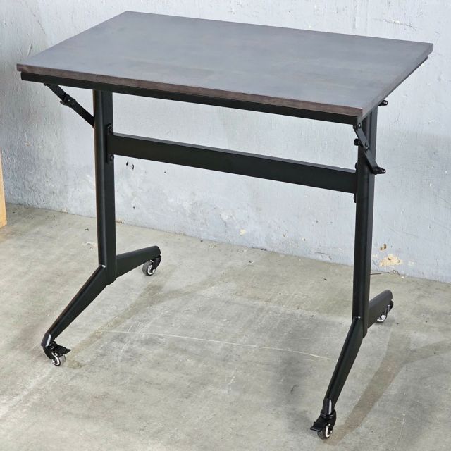 Bàn đào tạo di động 80x60cm gỗ cao su SPD68233