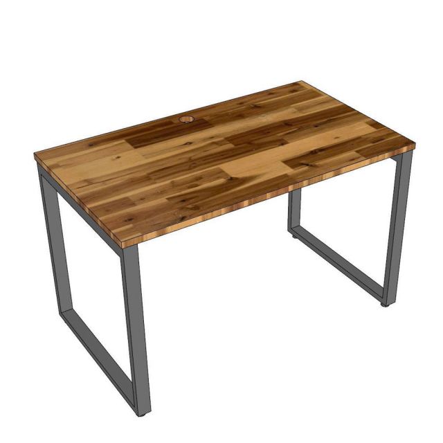 Bàn làm việc 120x70cm gỗ tràm hệ Rectang HBRT111