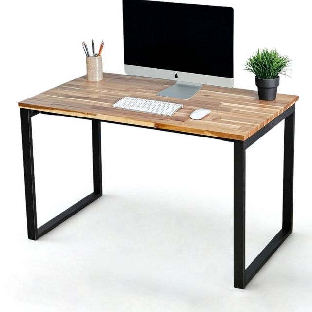 Bàn làm việc 120x70cm gỗ tràm hệ Rectang HBRT111