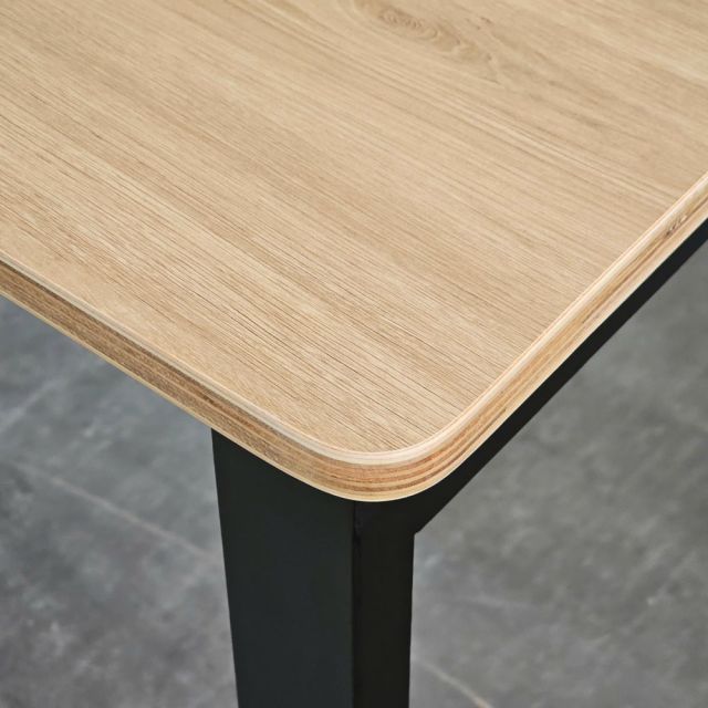 Bàn làm việc 140x70cm gỗ plywood chân sắt Rectang HBRT101
