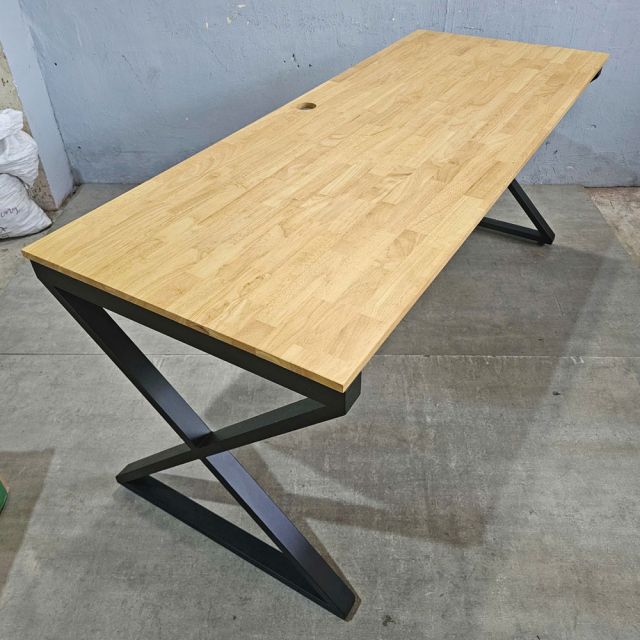 Bàn làm việc 180x70cm gỗ cao su hệ XConcept HBXC051