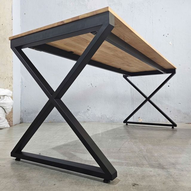 Bàn làm việc 180x70cm gỗ cao su hệ XConcept HBXC051