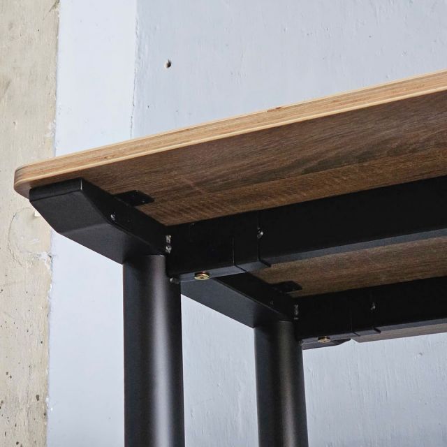 Bàn làm việc có hộp điện 180x80cm gỗ plywood hệ TIO HBTO032