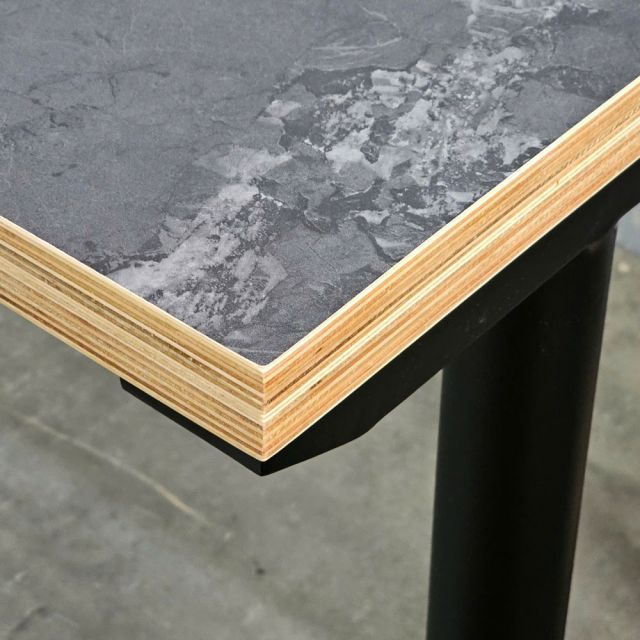 Bàn làm việc 200x75cm gỗ plywood vân giả đá hệ TIO HBTO034