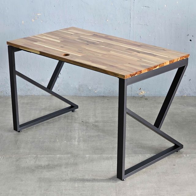 Bàn làm việc 120x70cm gỗ tràm chân hệ KConcept HBWD048