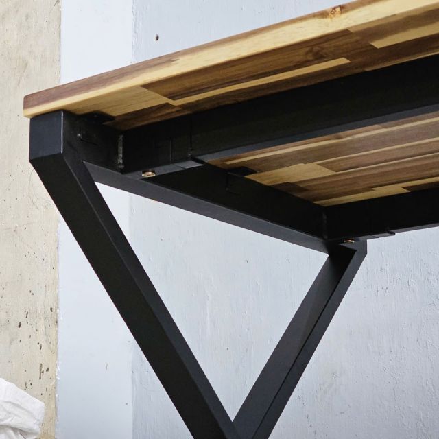 Bàn làm việc 120x70cm gỗ tràm hệ XConcept HBWD047