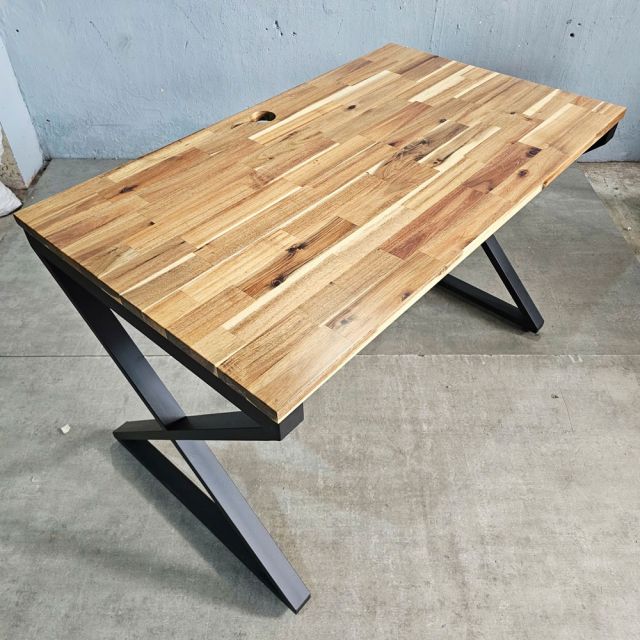 Bàn làm việc 120x70cm gỗ tràm hệ XConcept HBWD047