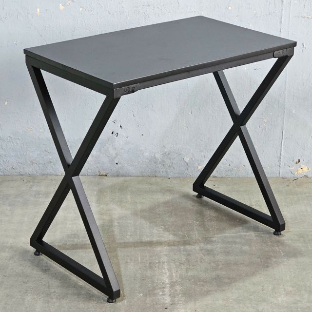 Bàn Mini 80x50x75(cm) gỗ cao su chân chữ X lắp ráp IDE68014
