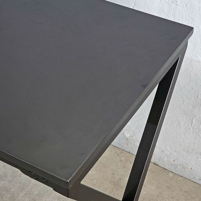 Bàn Mini 80x50x75(cm) gỗ cao su chân chữ X lắp ráp IDE68014