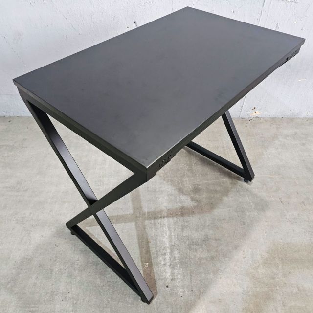 Bàn Mini 80x50x75(cm) gỗ cao su chân chữ X lắp ráp IDE68014
