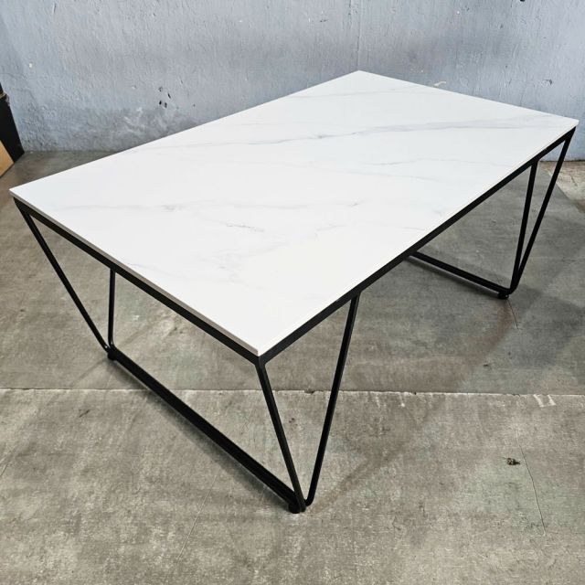 Bàn sofa VECTI 100x60cm mặt đá ceramic TT68320