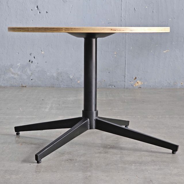 Bàn trà tròn 60x60cm gỗ cao su TT68326
