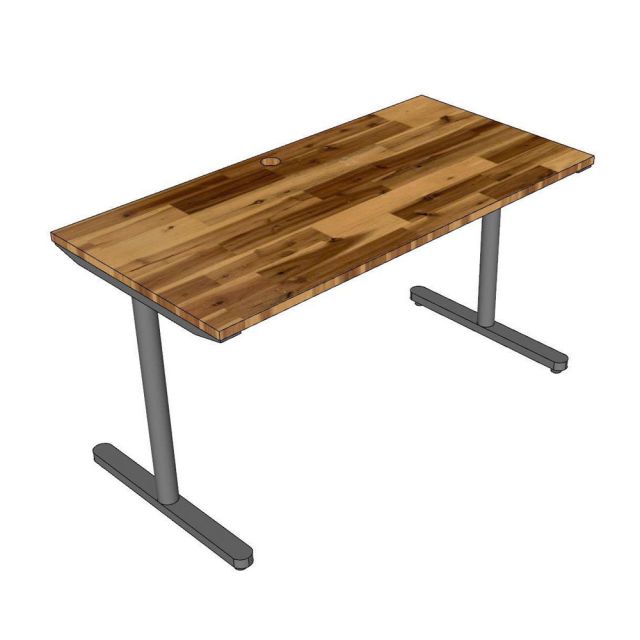 Bàn làm việc 140x70cm gỗ tràm hệ TIO HBTO033