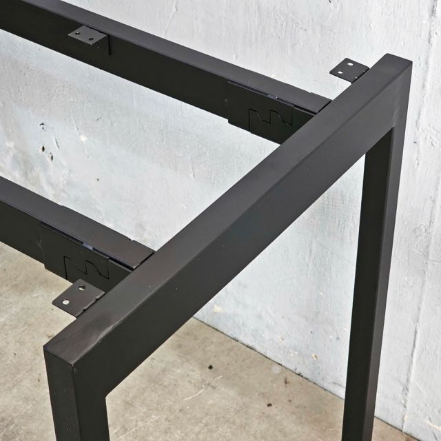 Chân sắt lắp ráp bàn 100x50cm hệ Slean HCSL001