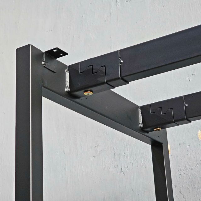 Chân sắt lắp ráp bàn 100x50cm hệ Slean HCSL001