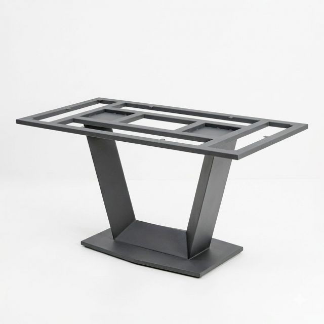 Chân sắt cho bàn ăn 140x70cm sơn tĩnh điện CHBBA061