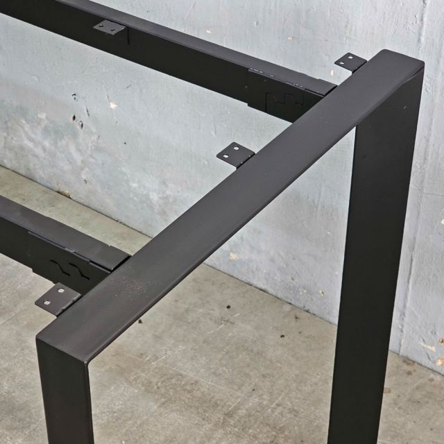Chân bàn sắt hệ Trian Concept 120x60 lắp ráp HCTA002