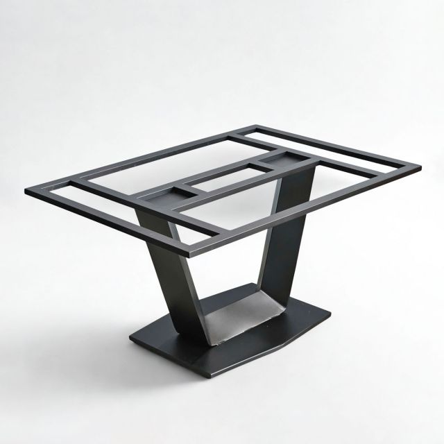 Chân sắt 140x90x73cm sơn tĩnh điện CHBBA062