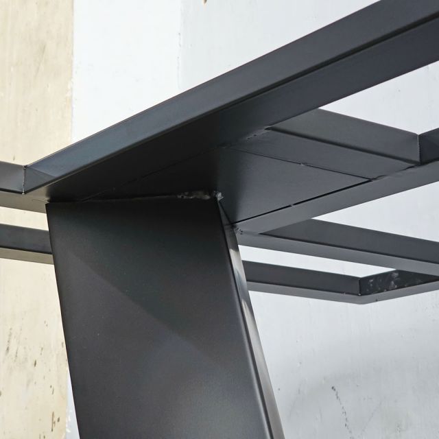 Chân sắt cho bàn ăn 140x90x73cm sơn tĩnh điện CHBBA062