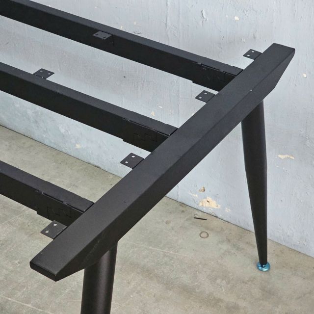 Chân sắt lắp ráp cho bàn 160x75cm hệ CONE HCCO032