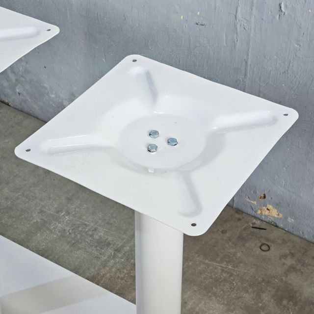 Chân sắt 2 trụ sơn tĩnh điện  dùng cho bàn ăn nhà hàng CHBBA021