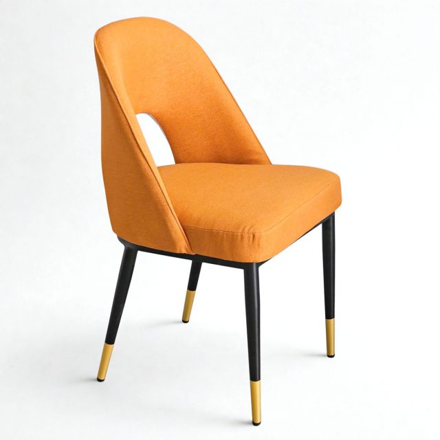 Ghế COLLINS bọc vải bố chân sắt sơn tĩnh điện GCF309