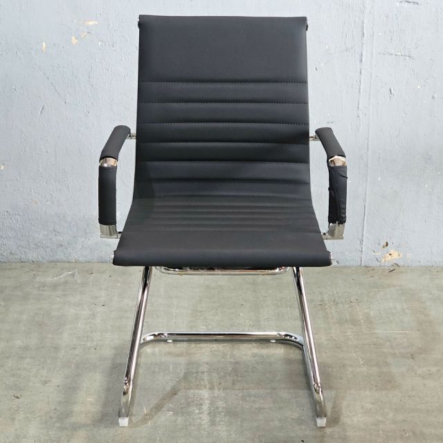 Ghế chân quỳ lưng thấp bọc da MF06