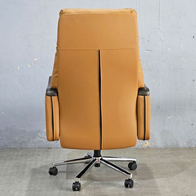 Ghế giám đốc bọc da lưng ngả có gác chân MF1695