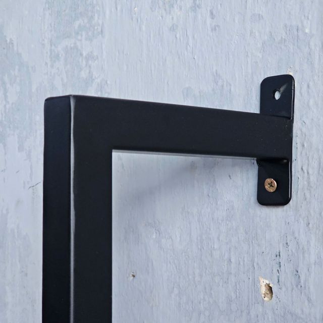 Kệ sách áp tường có tủ 149x30x180cm gỗ cao su KS68271