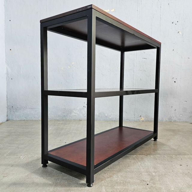 Kệ bếp NARO 3 tầng 100x40x88cm gỗ cao su KB68065