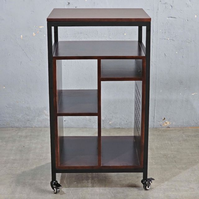 Kệ CPU và máy in 55x50x93cm gỗ cao su KCPU68025