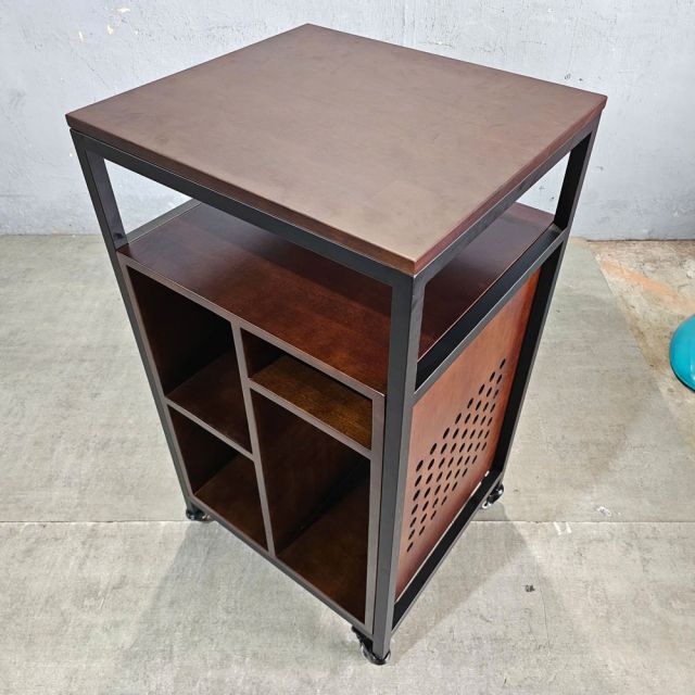 Kệ CPU và máy in 55x50x93cm gỗ cao su KCPU68025