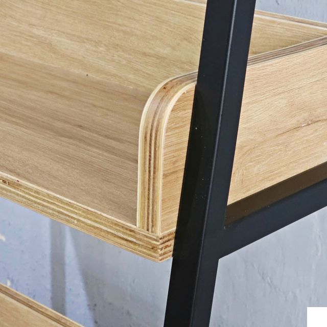 Kệ sách, trang trí CASAN 5 tầng gỗ Plywood khung sắt KS68115