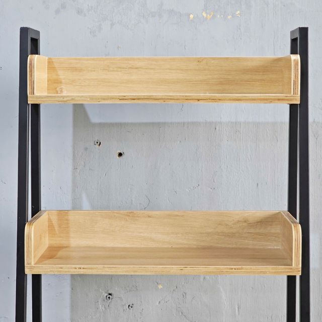 Kệ sách, trang trí CASAN 5 tầng gỗ Plywood khung sắt KS68115
