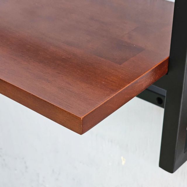 Kệ treo tường 75x25x30cm gỗ cao su KS68335