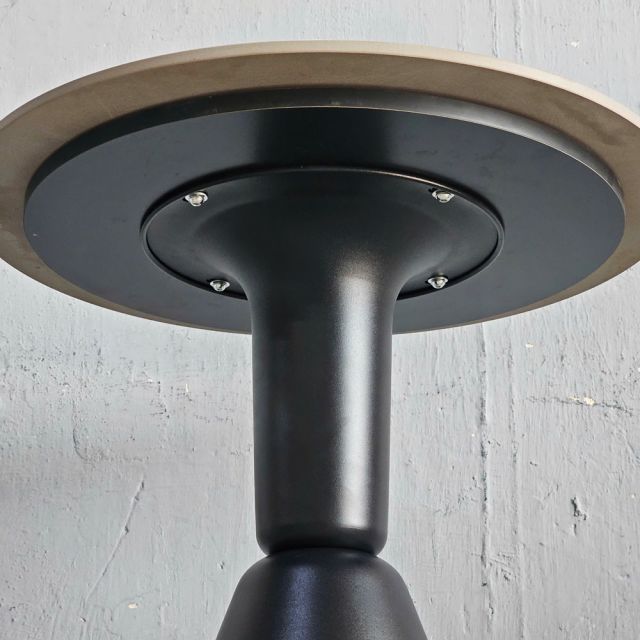 Bàn cafe tròn 60cm mặt đá chân sắt CFD68274