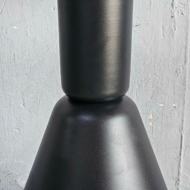 Bàn cafe tròn 60cm mặt đá chân sắt CFD68274