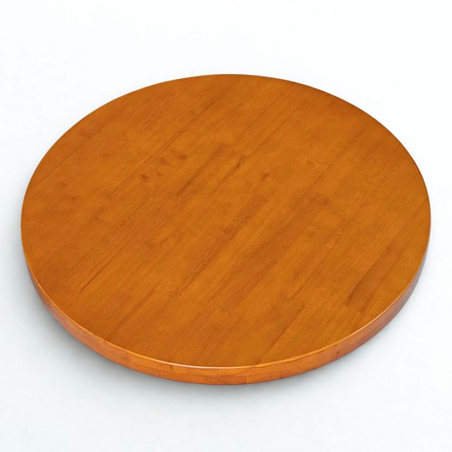 Mặt bàn tròn viền ghép 60x60cm gỗ cao su MB057