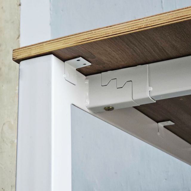 Bàn cụm 2 chỗ ngồi 120x120cm gỗ plywood hệ Trian HBTA025