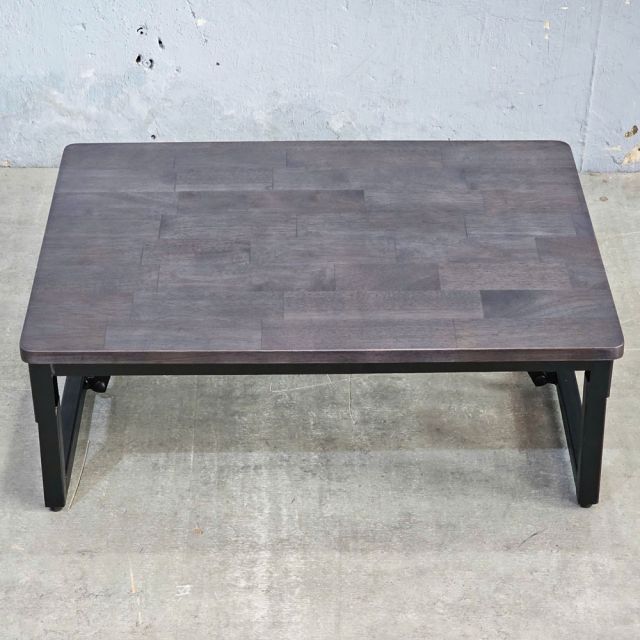 Bàn ngồi bệt gấp gọn 70x50cm gỗ cao su IDE003