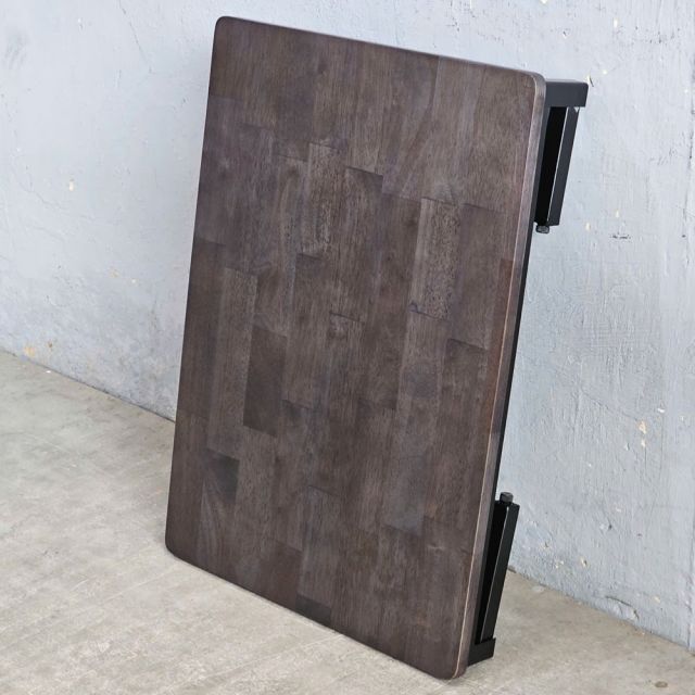 Bàn ngồi bệt gấp gọn 70x50cm gỗ cao su IDE003