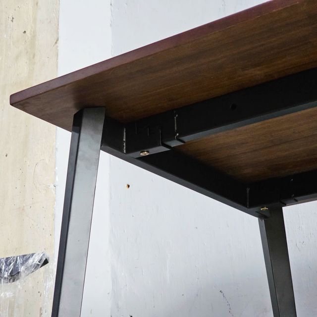 Bàn họp nhỏ 160x80cm gỗ cao su HDG026