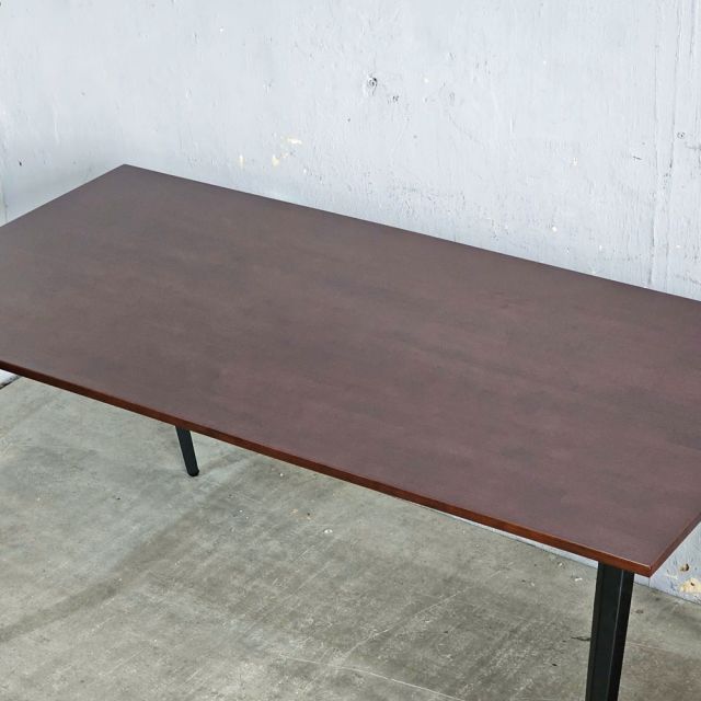 Bàn làm việc 160x80cm gỗ cao su hệ Đa Giác HDG020