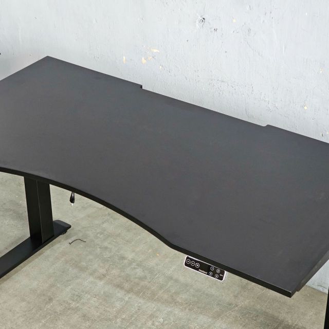 Bàn nâng hạ FlexiDesk 140x70cm gỗ cao su FLD033