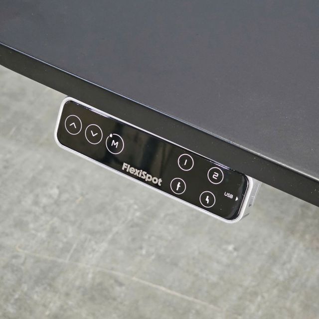 Bàn nâng hạ FlexiDesk 140x70cm gỗ cao su FLD033